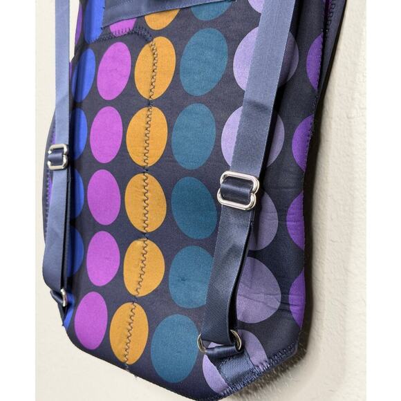 Built NY BOHO City Backpack In Plum Dot Great For Everyday Use